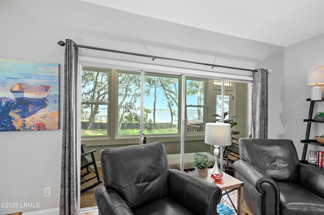 36 Stuart Town Ct, Beaufort, SC 29902 - living area featuring baseboards
