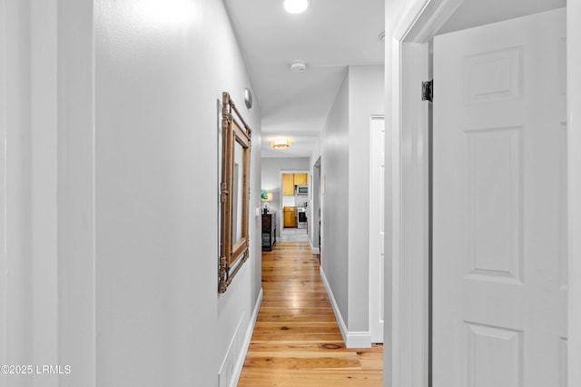 36 Stuart Town Ct, Beaufort, SC 29902 - hall featuring light wood-style flooring and baseboards