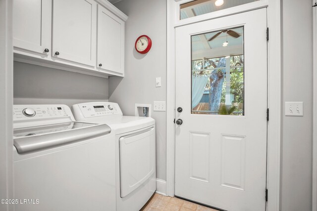 1108 12th St, Port Royal, SC 29935 - laundry area with independent washer and dryer and cabinet space