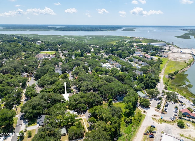 1108 12th St, Port Royal, SC 29935 - drone / aerial view of a large body of water