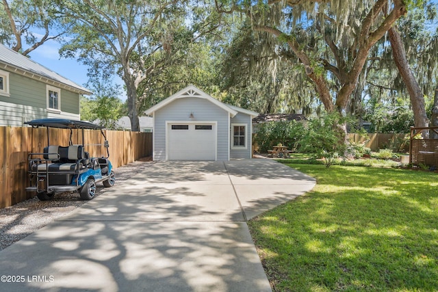 1108 12th St, Port Royal, SC 29935 - detached garage with driveway
