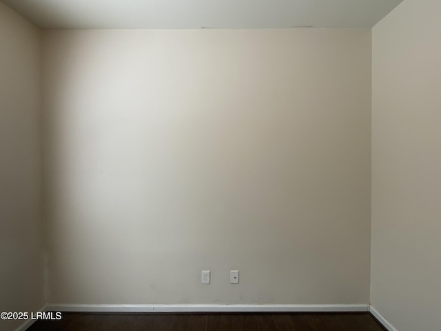 204 Mission Way, Beaufort, SC 29906 - unfurnished room featuring baseboards and dark wood-style floors