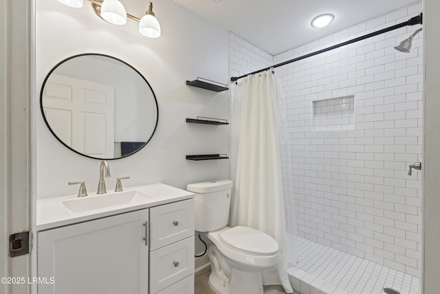 4924 Bluffton Pkwy Unit 18-106, Bluffton, SC 29910 - full bathroom with toilet, a shower stall, and vanity