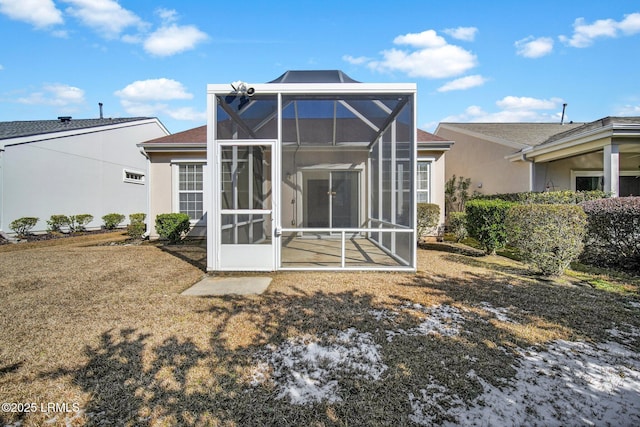 view of rear view of property