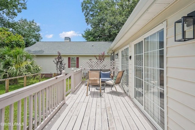 10 Rockville Way, Beaufort, SC 29902 - view of wooden terrace