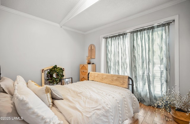 10 Rockville Way, Beaufort, SC 29902 - bedroom with hardwood / wood-style floors and crown molding
