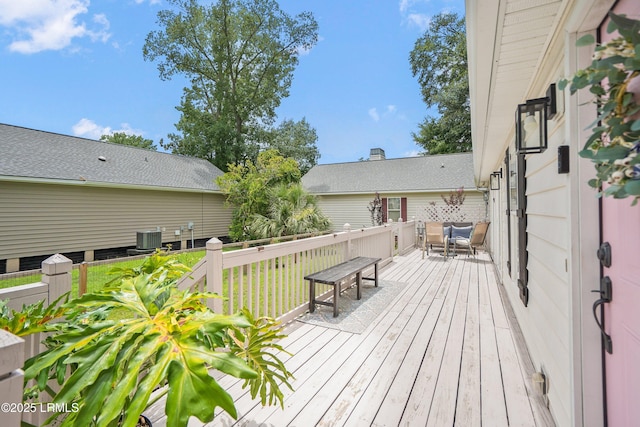 10 Rockville Way, Beaufort, SC 29902 - deck with outdoor dining space
