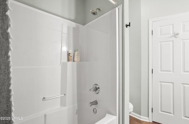 10 Rockville Way, Beaufort, SC 29902 - bathroom featuring shower / tub combination and toilet