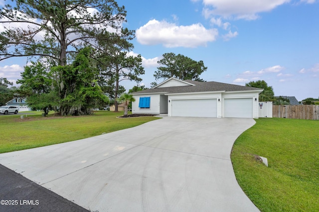 1014 Ferrets End, Beaufort, SC 29902 - ranch-style house with an attached garage and concrete driveway