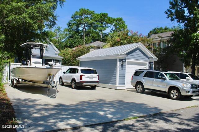 10 Hayek St, Beaufort, SC 29907 - view of property exterior with a metal roof