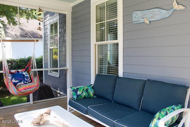 10 Hayek St, Beaufort, SC 29907 - view of porch