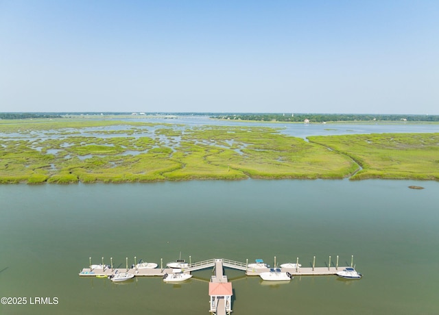 10 Hayek St, Beaufort, SC 29907 - bird's eye view of a large body of water