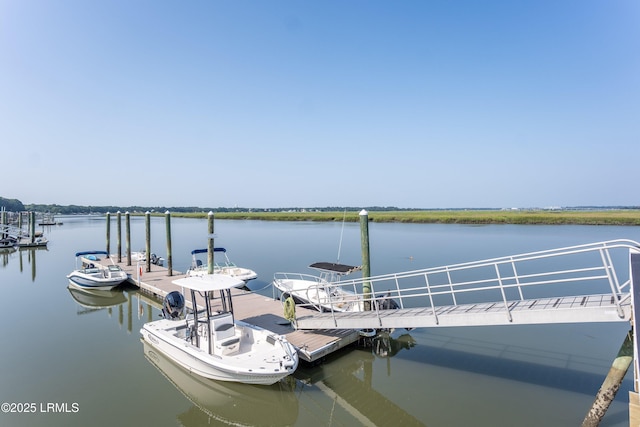 10 Hayek St, Beaufort, SC 29907 - dock area with a water view