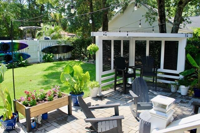 10 Hayek St, Beaufort, SC 29907 - view of patio