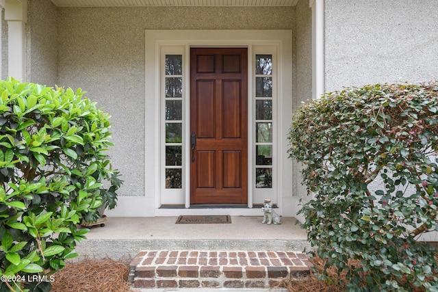 view of entrance to property