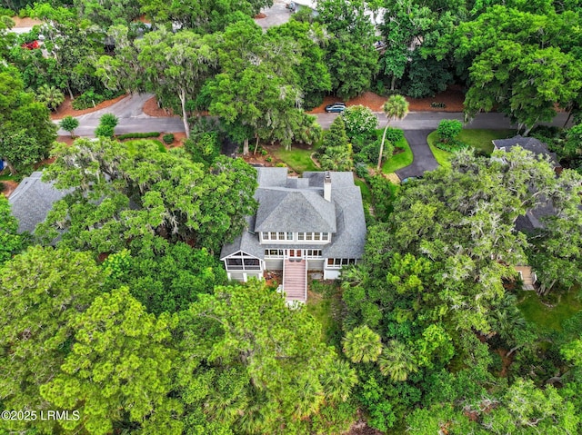 208 Cotton Dike Rd, Saint Helena Island, SC 29920 - aerial view of property's location