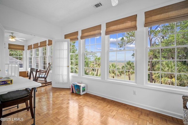 208 Cotton Dike Rd, Saint Helena Island, SC 29920 - sunroom featuring baseboards