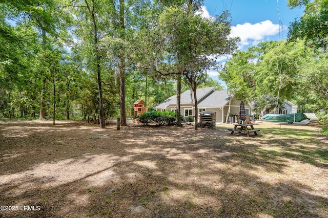 12 Harvest Ln, Beaufort, SC 29907 - view of yard with a playground
