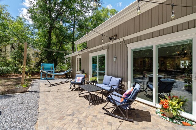 12 Harvest Ln, Beaufort, SC 29907 - view of patio / terrace with outdoor lounge area
