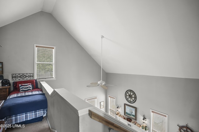 1009 9th St, Port Royal, SC 29935 - bedroom featuring lofted ceiling and carpet floors