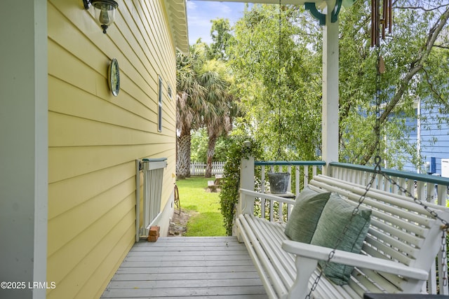 1009 9th St, Port Royal, SC 29935 - view of wooden terrace