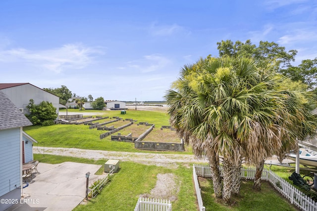 1009 9th St, Port Royal, SC 29935 - view of yard featuring a garden and a patio