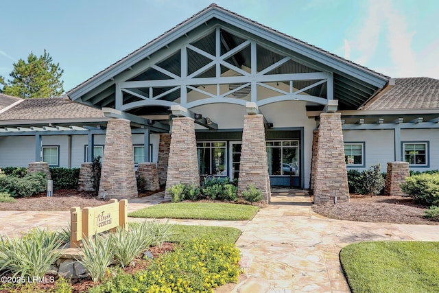 10 Anchor Bay Ct, Bluffton, SC 29910 - view of front of property with stucco siding