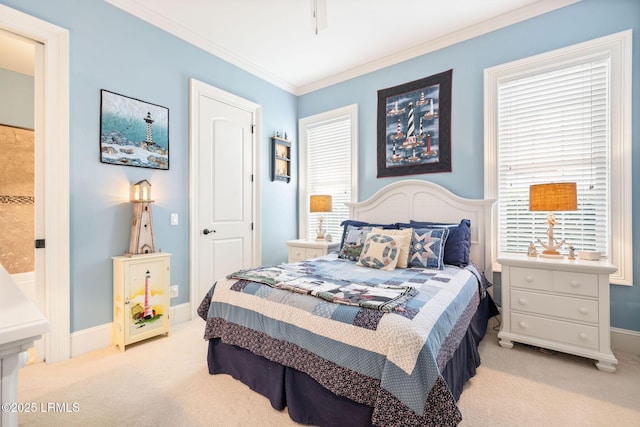 10 Anchor Bay Ct, Bluffton, SC 29910 - bedroom featuring carpet flooring and crown molding