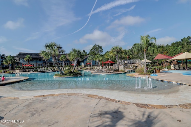10 Anchor Bay Ct, Bluffton, SC 29910 - community pool with a patio