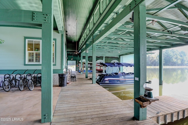 10 Anchor Bay Ct, Bluffton, SC 29910 - dock featuring a water view