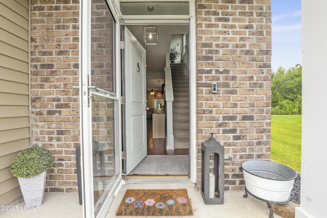 118 Beckenridge Cir, Okatie, SC 29909 - property entrance with brick siding