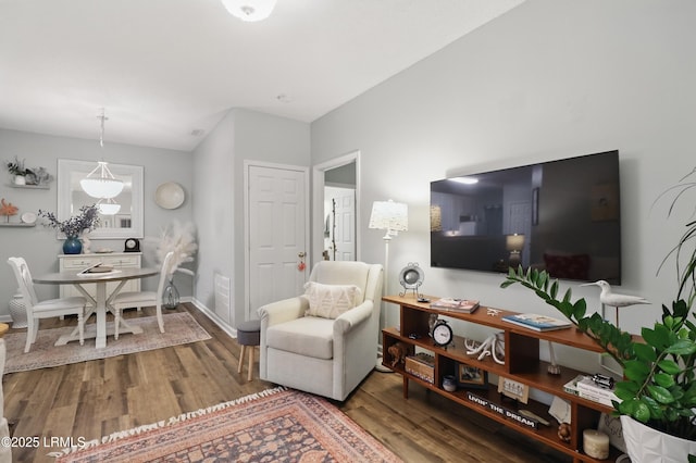 100 Kensington Blvd Unit 1503, Bluffton, SC 29910 - living area with wood finished floors and baseboards