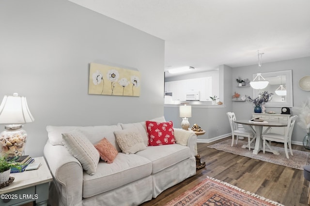 100 Kensington Blvd Unit 1503, Bluffton, SC 29910 - living area with wood finished floors and baseboards