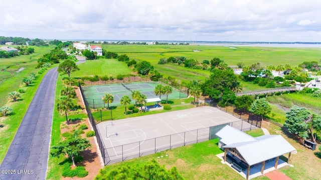 drone / aerial view