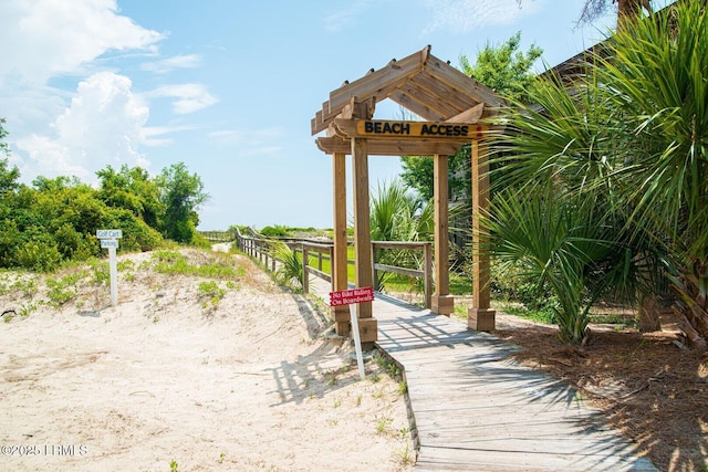view of property's community