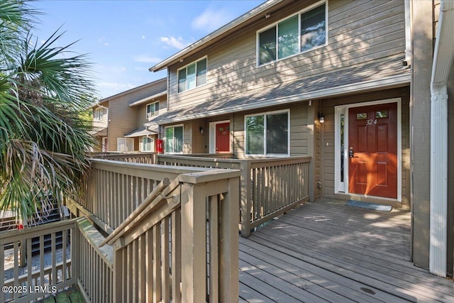view of deck