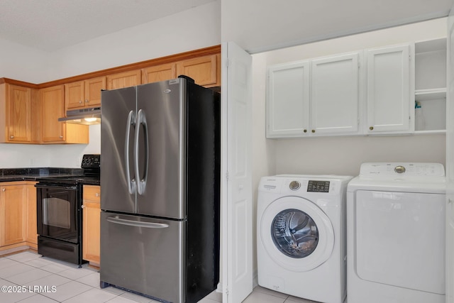 34 Basket Walk Dr, Okatie, SC 29909 - laundry room with laundry area, light tile patterned floors, and washer and dryer