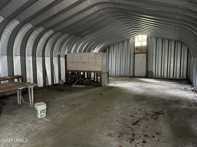 24 James F Byrnes St, Ladys Island, SC 29907 - misc room with lofted ceiling