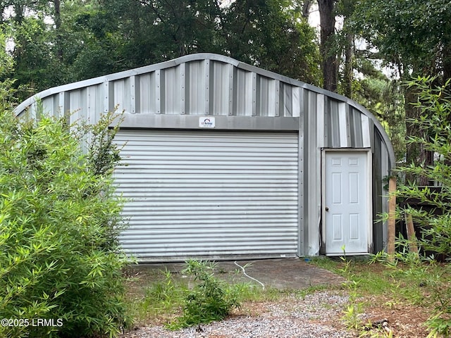 24 James F Byrnes St, Ladys Island, SC 29907 - view of detached garage