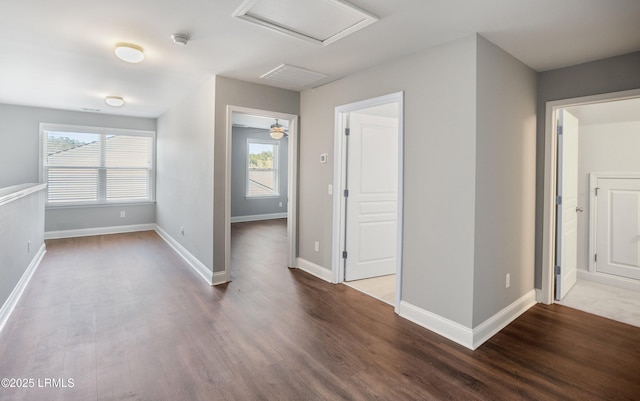 interior space featuring hardwood / wood-style flooring