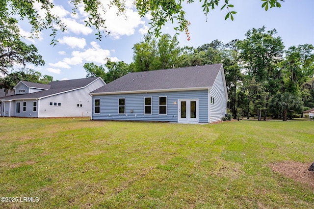 41 Fairfield Rd, Beaufort, SC 29907 - rear view of house featuring a lawn