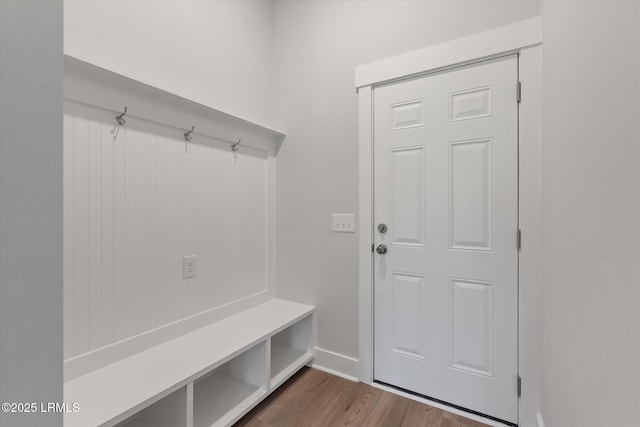 41 Fairfield Rd, Beaufort, SC 29907 - mudroom featuring dark wood-style flooring