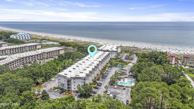 40 Folly Field Rd Unit 340, Hilton Head Island, SC 29928 - aerial view of unending shoreline