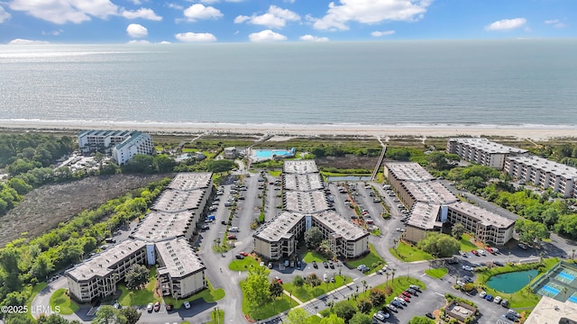 40 Folly Field Rd Unit 340, Hilton Head Island, SC 29928 - drone / aerial view of expansive beach and apartment complex / building