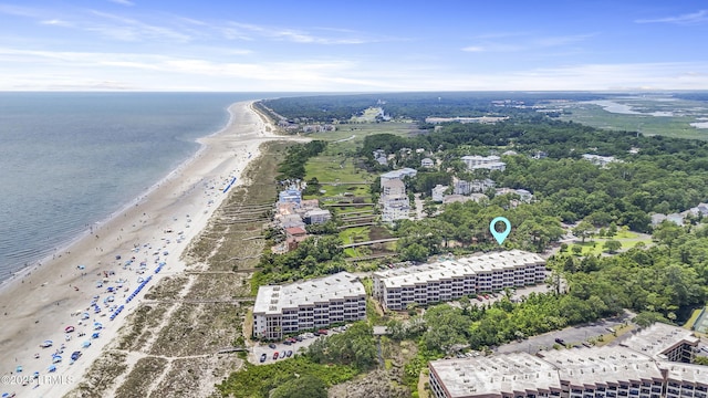 40 Folly Field Rd Unit 340, Hilton Head Island, SC 29928 - bird's eye view of expansive beach
