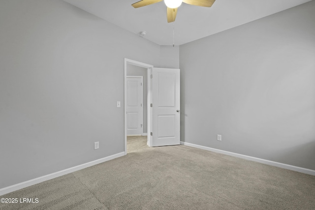 64 Grovewood Dr, Bluffton, SC 29910 - carpeted empty room with a ceiling fan and baseboards