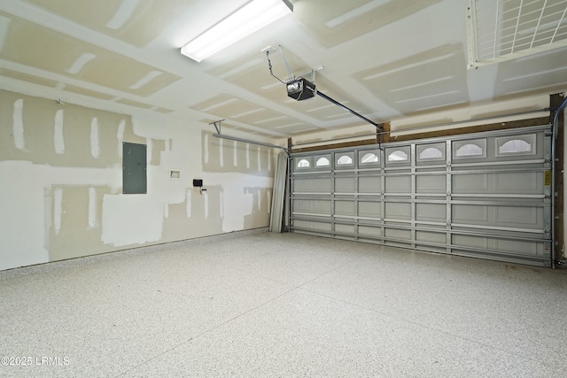 64 Grovewood Dr, Bluffton, SC 29910 - garage featuring electric panel and a garage door opener