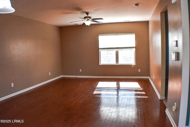 48 Pennyroyal Way, Beaufort, SC 29906 - empty room featuring hardwood / wood-style flooring and ceiling fan