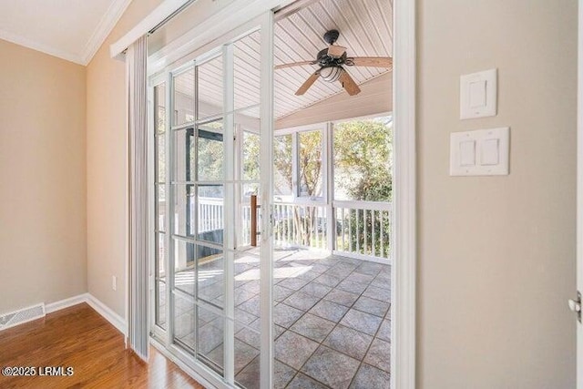 1 Wateree Ct, Beaufort, SC 29902 - unfurnished sunroom with lofted ceiling
