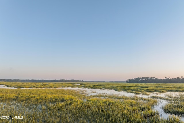 property view of water featuring a rural view